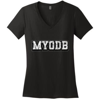 Myodb Women's V-Neck T-Shirt