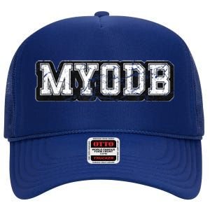 Myodb High Crown Mesh Back Trucker Hat