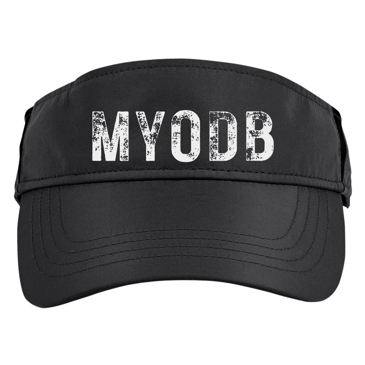 Myodb Mind Your Own Business Funny Political Adult Drive Performance Visor
