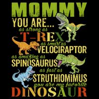 Mommysaurus Mommy You Are As Strong As T Rex Funny Dinosaur Gift Sustainable Bucket Hat