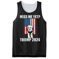 Miss Me Yet Funny Trump 2024 Mesh Reversible Basketball Jersey Tank