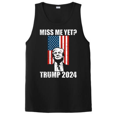 Miss Me Yet Funny Trump 2024 PosiCharge Competitor Tank