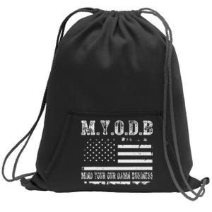 Myodb Sweatshirt Cinch Pack Bag