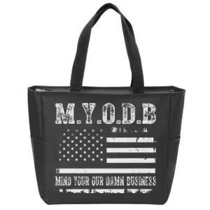 Myodb Zip Tote Bag