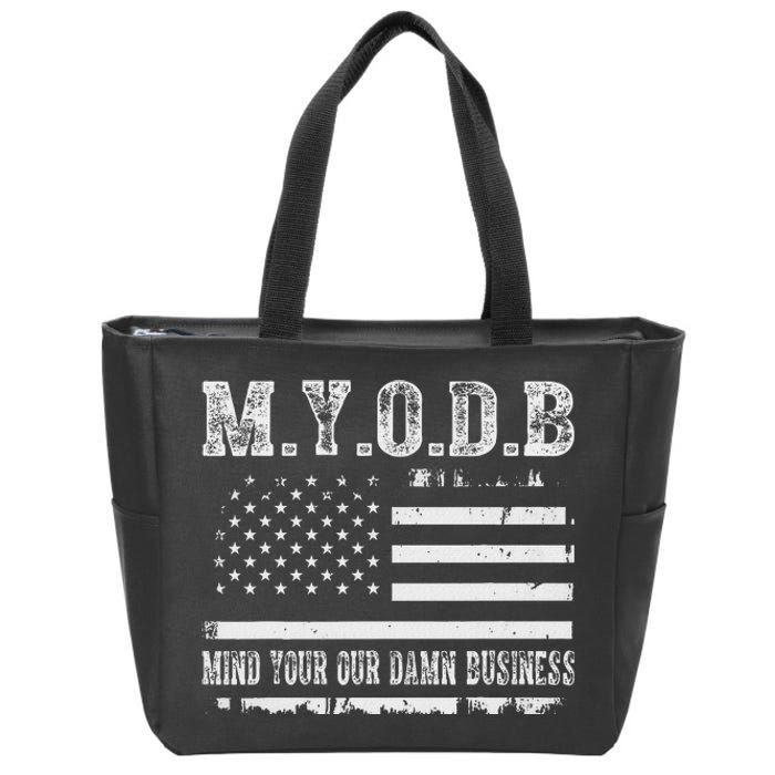 Myodb Zip Tote Bag