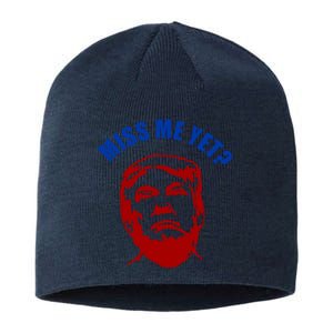 Miss Me Yet? Funny Pro Trump Anti Biden Sustainable Beanie