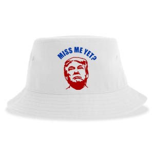 Miss Me Yet? Funny Pro Trump Anti Biden Sustainable Bucket Hat