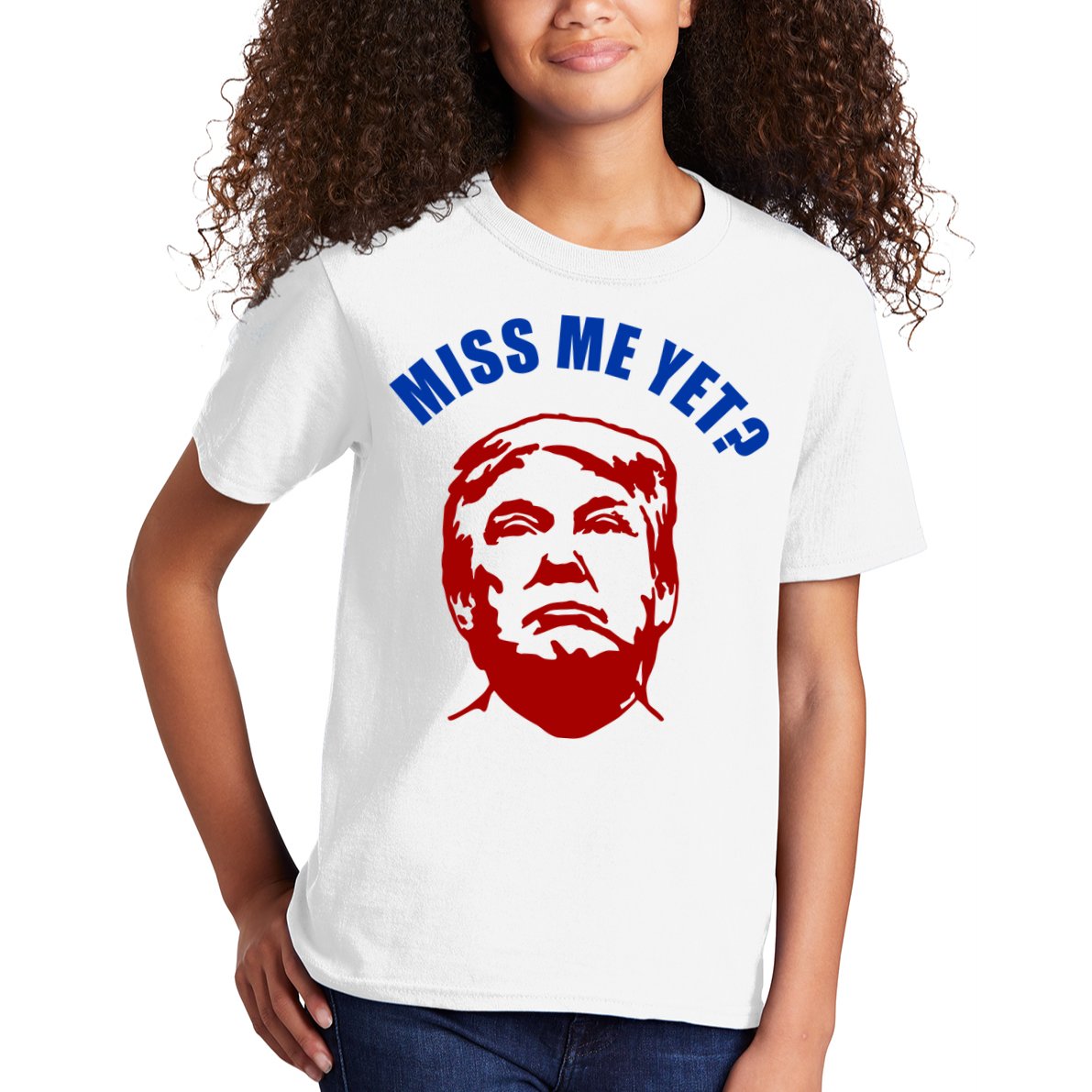 Miss Me Yet? Funny Pro Trump Anti Biden Kids T-Shirt