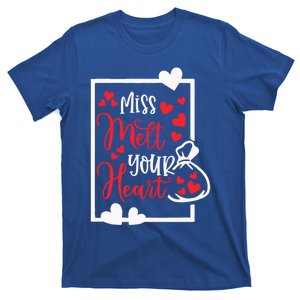 Miss Melt Your Heart Cute Valentine's Day Funny Funny Gift T-Shirt