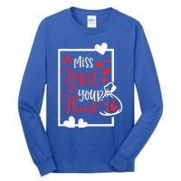 Miss Melt Your Heart Cute Valentine's Day Funny Funny Gift Tall Long Sleeve T-Shirt