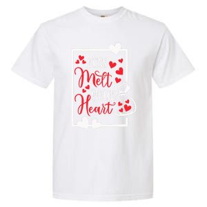 Miss Melt Your Heart Cute Valentine's Day Funny Funny Gift Garment-Dyed Heavyweight T-Shirt