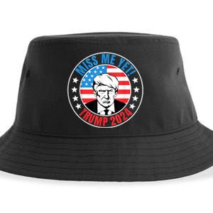 Miss Me Yet Trump 2024 45 Re Elect President Trump USA Sustainable Bucket Hat