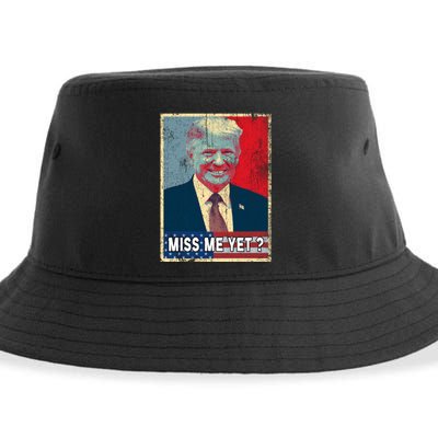 Miss Me Yet Trump Hope Poster Essential Sustainable Bucket Hat