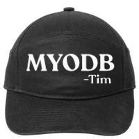 Myodb Mind Your Own Damn Business 7-Panel Snapback Hat