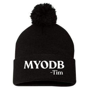 Myodb Mind Your Own Damn Business Pom Pom 12in Knit Beanie