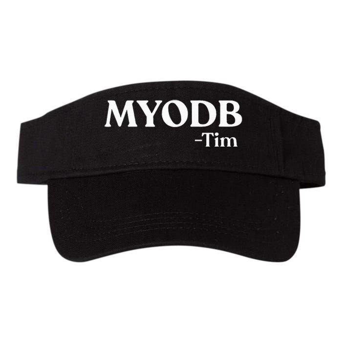 Myodb Mind Your Own Damn Business Valucap Bio-Washed Visor