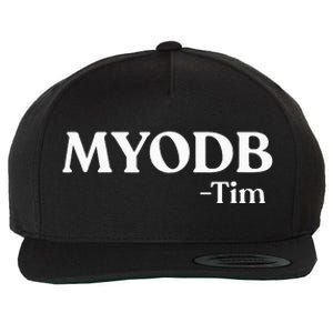 Myodb Mind Your Own Damn Business Wool Snapback Cap