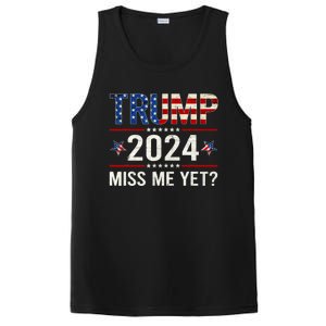 Miss Me Yet Trump 2024 I'll Be Back Patriotic 4th Of July PosiCharge Competitor Tank