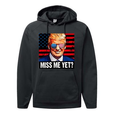 Miss Me Yet? Donald Trump Performance Fleece Hoodie