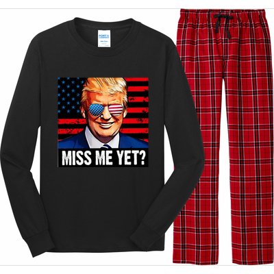 Miss Me Yet? Donald Trump Long Sleeve Pajama Set