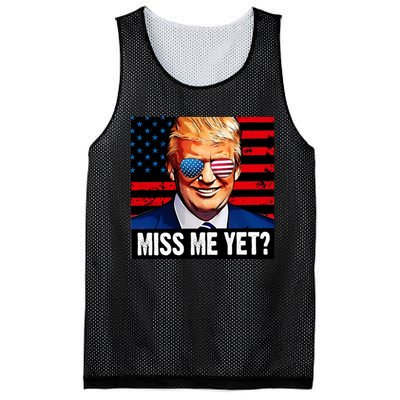 Miss Me Yet? Donald Trump Mesh Reversible Basketball Jersey Tank