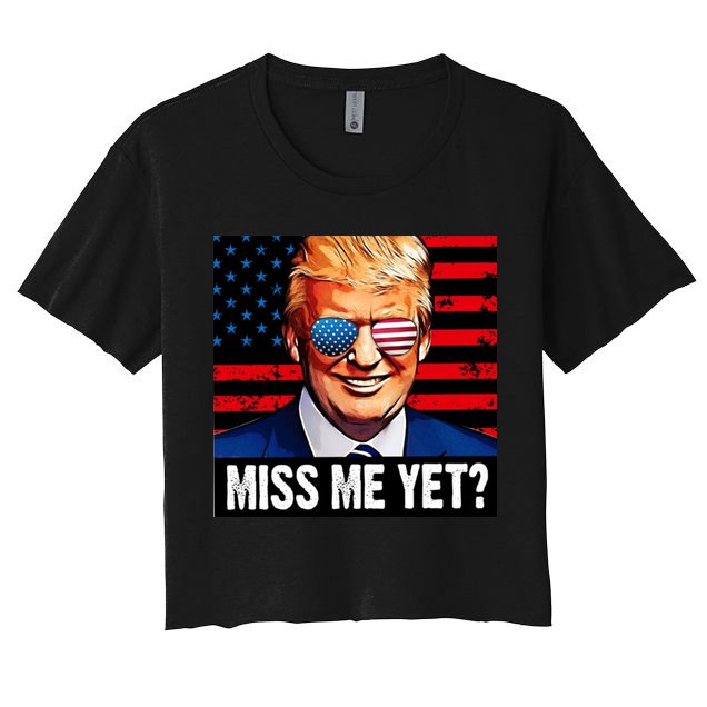 Miss Me Yet? Donald Trump Crop Top