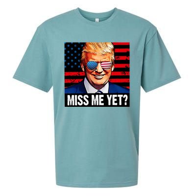 Miss Me Yet? Donald Trump Sueded Cloud Jersey T-Shirt