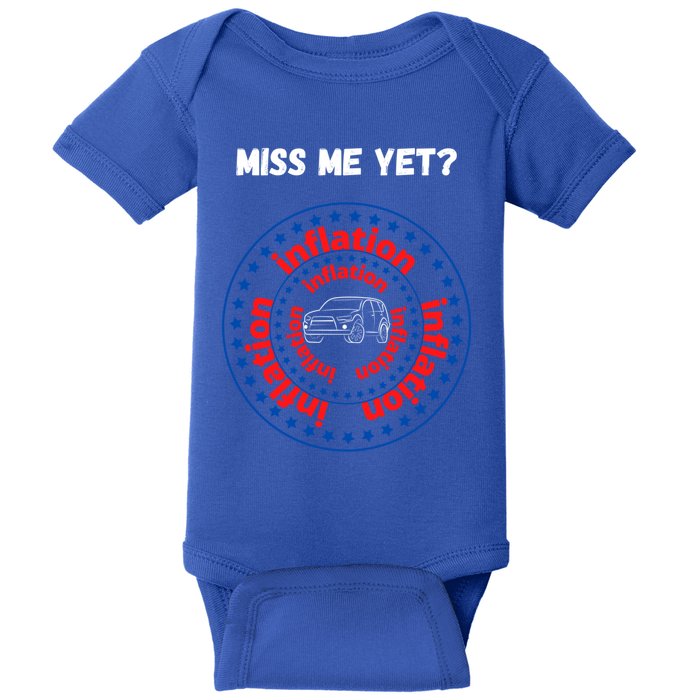 Miss Me Yet Inflation America Experience Gift Baby Bodysuit