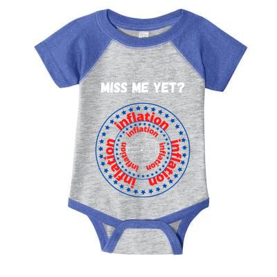 Miss Me Yet Inflation America Experience Gift Infant Baby Jersey Bodysuit