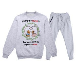 Match My Yearn Premium Crewneck Sweatsuit Set