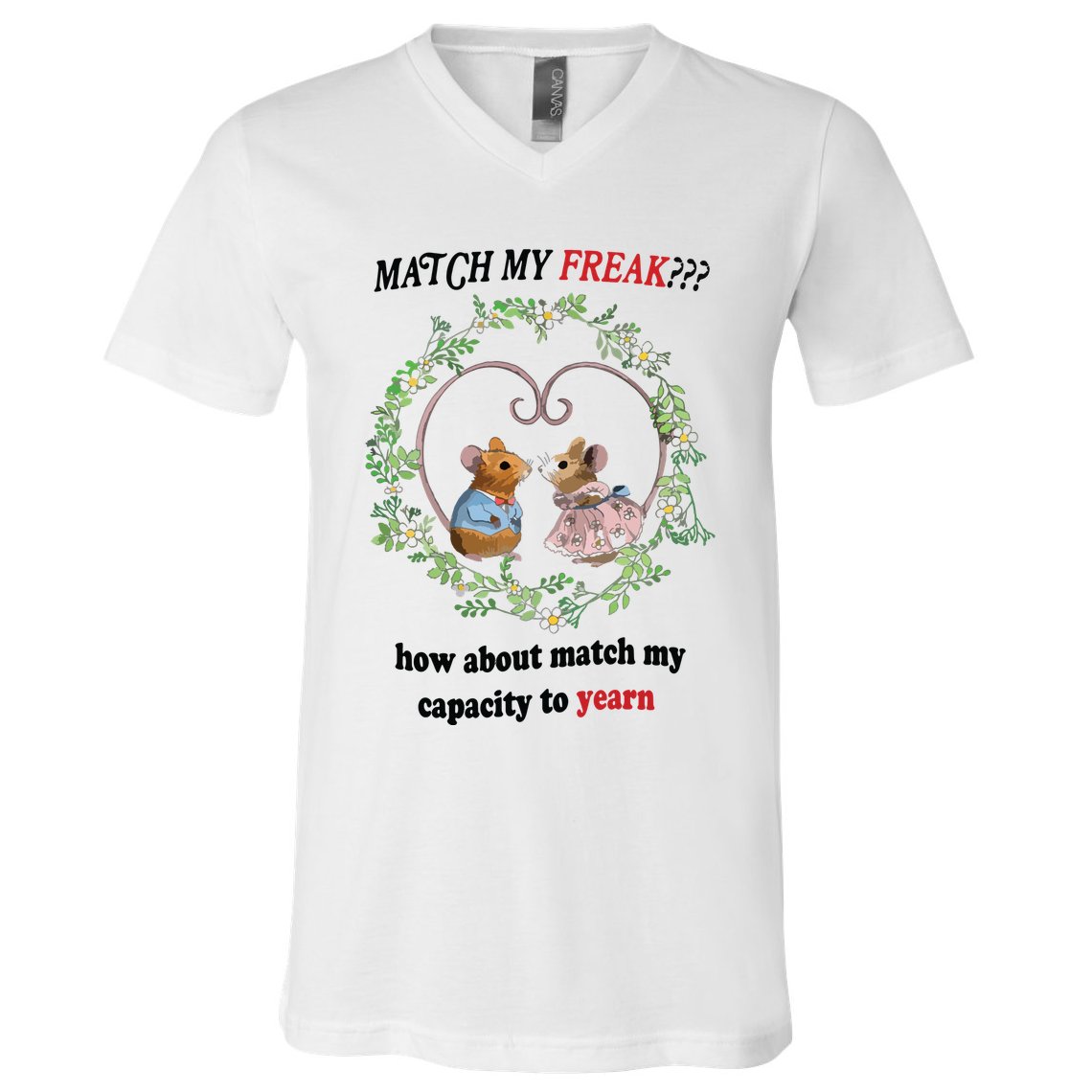 Match My Yearn V-Neck T-Shirt