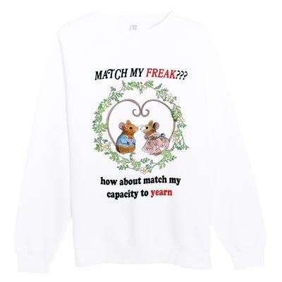 Match My Yearn Premium Crewneck Sweatshirt