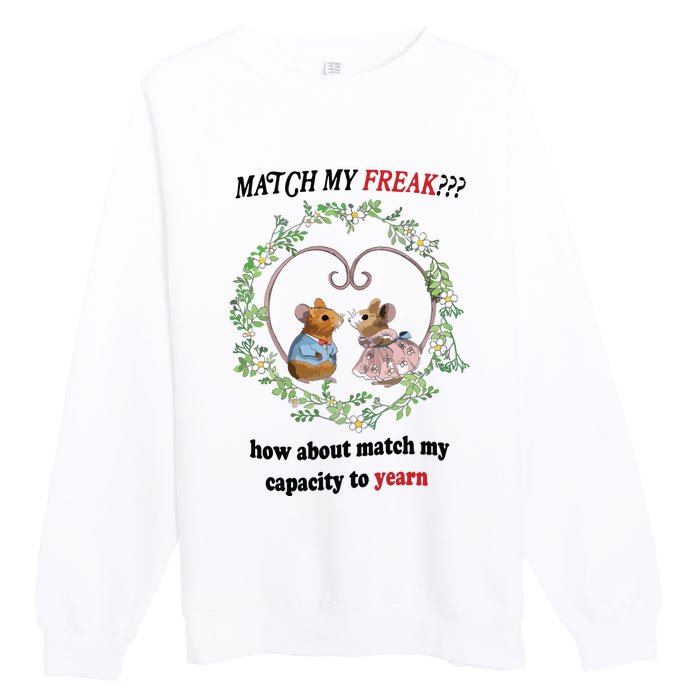 Match My Yearn Premium Crewneck Sweatshirt