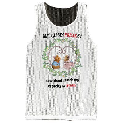 Match My Yearn Mesh Reversible Basketball Jersey Tank