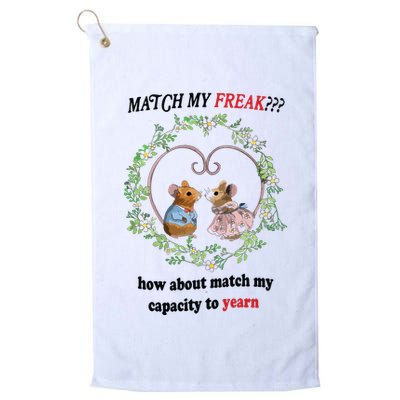 Match My Yearn Golf Towel
