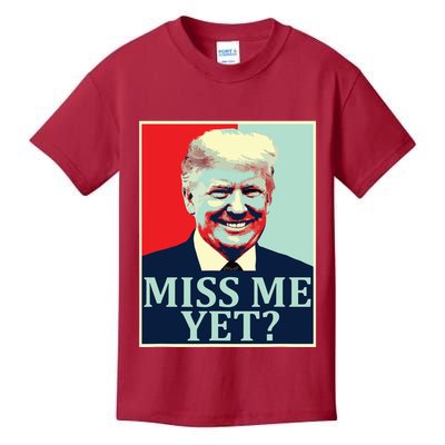 Miss Me Yet Donald Trump 45th President Trump Kids T-Shirt