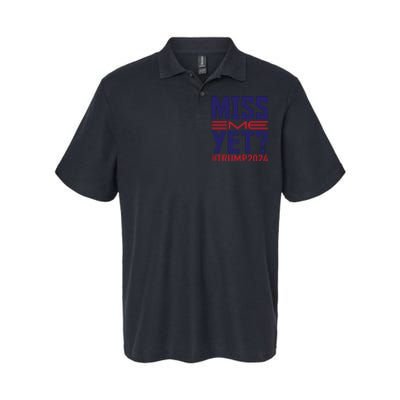 Miss Me Yet? Trump 2024 Graphic Softstyle Adult Sport Polo