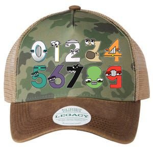 Math Number 09 Costume Boy Matching Number Lore Legacy Tie Dye Trucker Hat