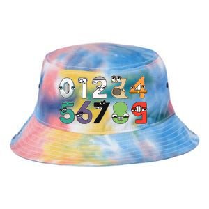 Math Number 09 Costume Boy Matching Number Lore Tie Dye Newport Bucket Hat