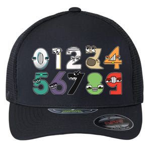 Math Number 09 Costume Boy Matching Number Lore Flexfit Unipanel Trucker Cap