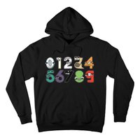 Math Number 09 Costume Boy Matching Number Lore Hoodie