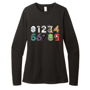 Math Number 09 Costume Boy Matching Number Lore Womens CVC Long Sleeve Shirt