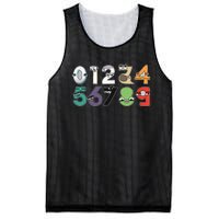 Math Number 09 Costume Boy Matching Number Lore Mesh Reversible Basketball Jersey Tank