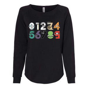 Math Number 09 Costume Boy Matching Number Lore Womens California Wash Sweatshirt