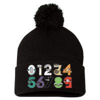 Math Number 09 Costume Boy Matching Number Lore Pom Pom 12in Knit Beanie