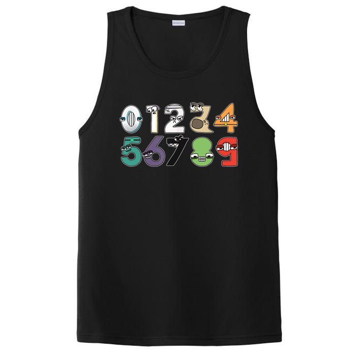 Math Number 09 Costume Boy Matching Number Lore PosiCharge Competitor Tank