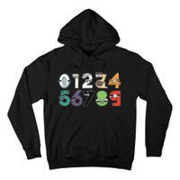 Math Number 09 Costume Boy Matching Number Lore Tall Hoodie