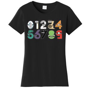 Math Number 09 Costume Boy Matching Number Lore Women's T-Shirt