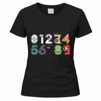 Math Number 09 Costume Boy Matching Number Lore Women's T-Shirt