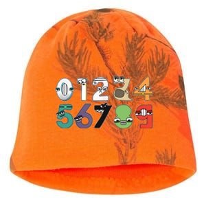 Math Number 09 Costume Boy Matching Number Lore Kati - Camo Knit Beanie